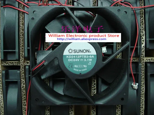 Новый оригинальный двухшариковый охлаждающий вентилятор Sunon KD2412PTB3-6A 12 см 24 В 3,1 Вт
Новый оригинальный двухшариковый охлаждающий вентилятор Sunon KD2412PTB3-6A 12 см 24 В 3,1 Вт