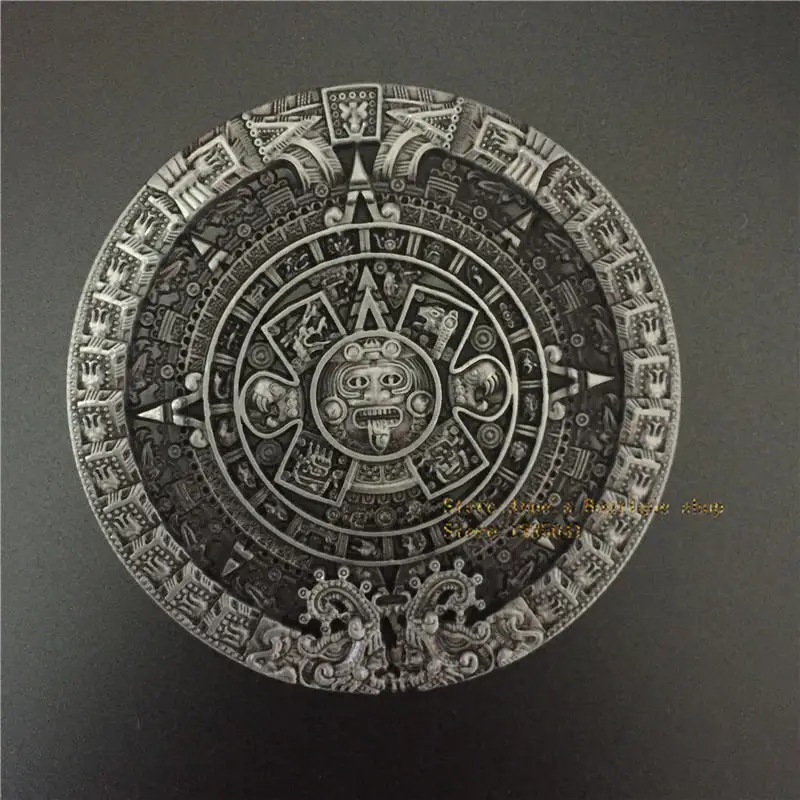 High Quality k-528 Aztec calendar Belt Buckle Man and Woman Fashion alloy Fit 4cm width belt head Jeans accessories Gift
High Quality k-528 Aztec calendar Belt Buckle Man and Woman Fashion alloy Fit 4cm width belt head Jeans accessories Gift