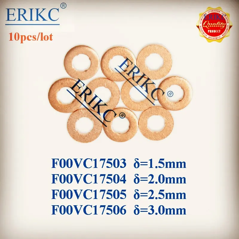 ERIKC F00VC17503 Auto Injector Spare Parts Copper Washer Size:7.1*15*1.5mm 10 Pcs/bag Thickness=1.5mm F 00v C17 503
ERIKC F00VC17503 Auto Injector Spare Parts Copper Washer Size:7.1*15*1.5mm 10 Pcs/bag Thickness=1.5mm F 00v C17 503