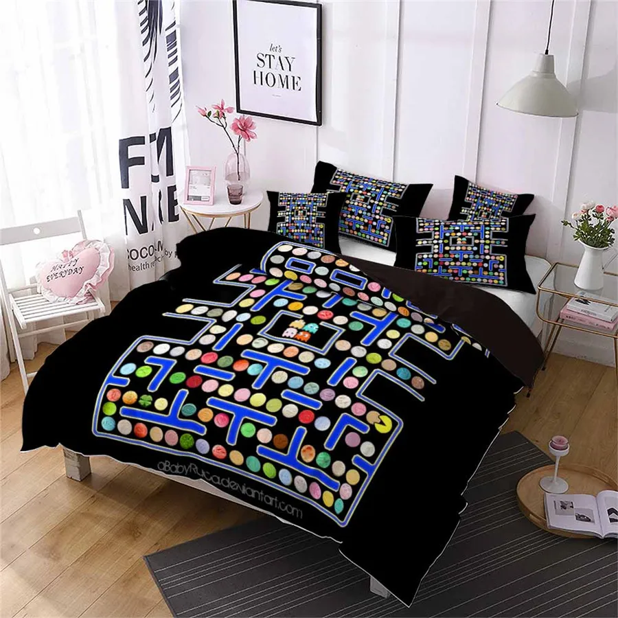 HELENGILI 3D Bedding Set Game Print Duvet Cover Set Bedcloth with Pillowcase Bed Set Home Textiles #GXT-02
HELENGILI 3D Bedding Set Game Print Duvet Cover Set Bedcloth with Pillowcase Bed Set Home Textiles #GXT-02