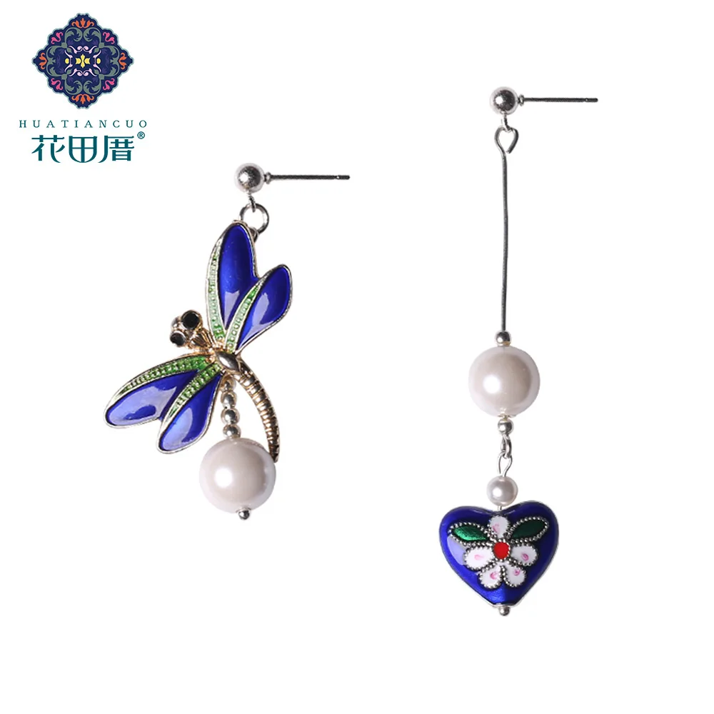 Asymmetric Butterfly Long Dangle Earrings for Women Fashion Vintage Ethnic Temperament Lady Cloisonne Accessory Jewelry EZ-17058
Asymmetric Butterfly Long Dangle Earrings for Women Fashion Vintage Ethnic Temperament Lady Cloisonne Accessory Jewelry EZ-17058