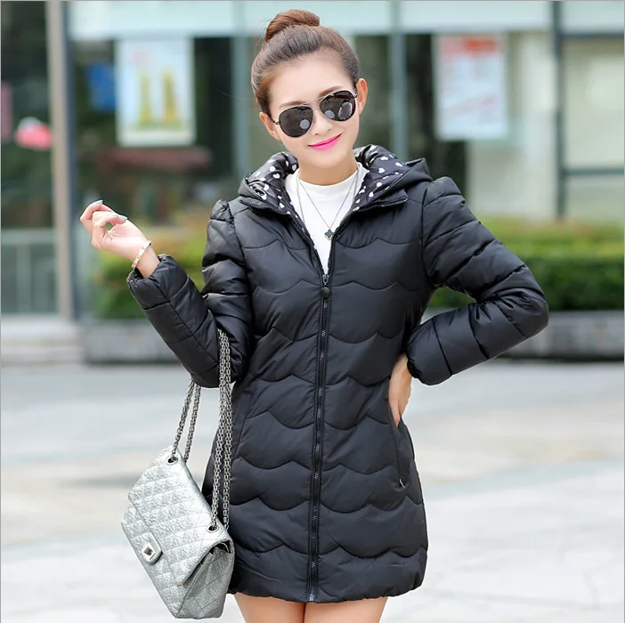 Winter Jacket Women 2018 Europe Style Zipper Hooded Slim Medium Long Winter Ladies Plus Size Parkas Female Tops Coat Jackets
Winter Jacket Women 2018 Europe Style Zipper Hooded Slim Medium Long Winter Ladies Plus Size Parkas Female Tops Coat Jackets
