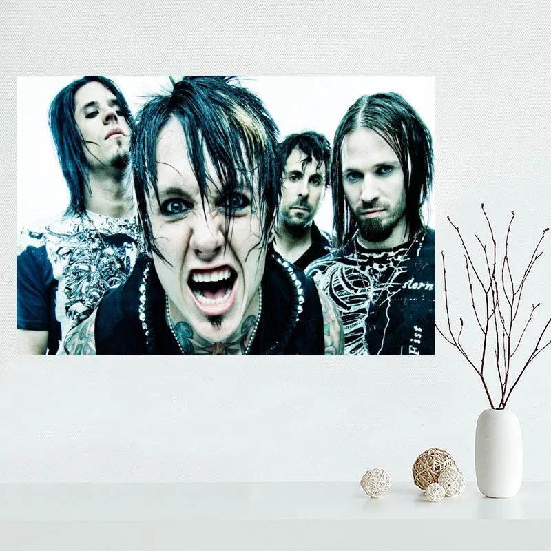 Mondern классический на заказ Papa Roach холст картина плакат ткань шелковая настенный
