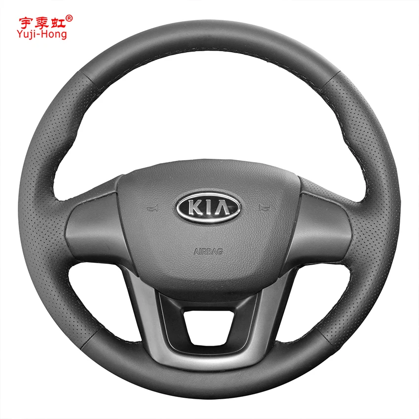 Чехол для автомобильного руля Yuji-Hong, из искусственной кожи, для KIA K2 2011-2012, прошитый вручную
Чехол для автомобильного руля Yuji-Hong, из искусственной кожи, для KIA K2 2011-2012, прошитый вручную