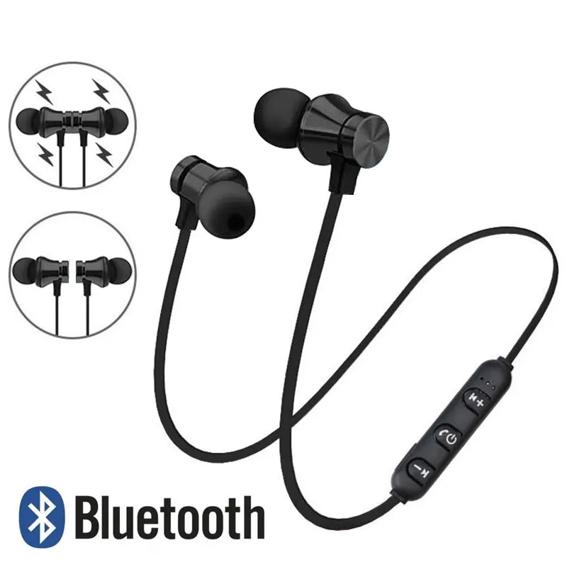 Noise Cancelling Wireless Earphones Bluetooth Headset Magnetic Sport Earbuds with Mic for Meizu Huawei Sony for Xiaomi iPhone
Noise Cancelling Wireless Earphones Bluetooth Headset Magnetic Sport Earbuds with Mic for Meizu Huawei Sony for Xiaomi iPhone