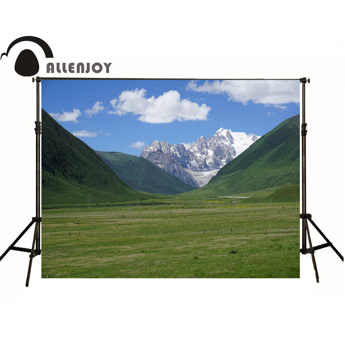 Allenjoy photographic background Natural beauty of snow-capped mountains grasslands christmas backdrops for photo studio
Allenjoy photographic background Natural beauty of snow-capped mountains grasslands christmas backdrops for photo studio