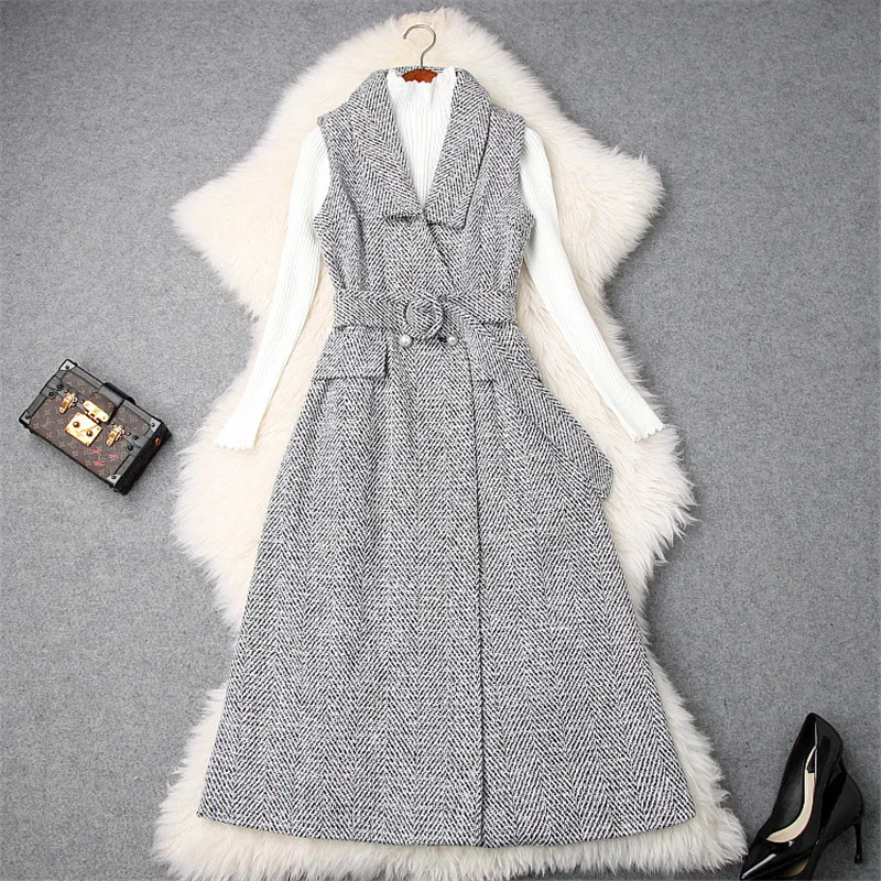 High Quality Winter Women 2020 Fashion Long Sleeve Knitting Pullovers Top+Woolen Vest Dress 2Piece Set Autumn Vestidos
High Quality Winter Women 2020 Fashion Long Sleeve Knitting Pullovers Top+Woolen Vest Dress 2Piece Set Autumn Vestidos