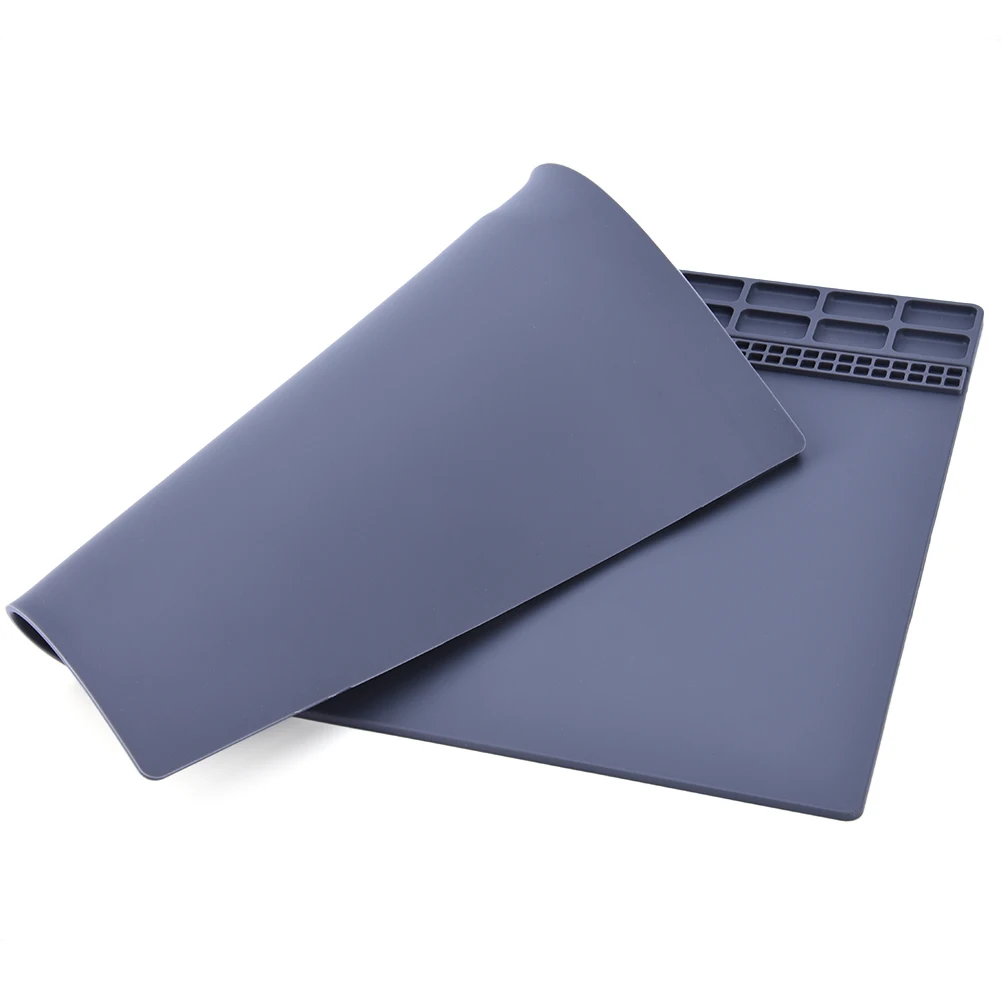 Heat Resistant Insulation Silicone Mat Pad Multifunction Soldering Repair Tools Maintenance Platform Desk 35cm x 25cm
Heat Resistant Insulation Silicone Mat Pad Multifunction Soldering Repair Tools Maintenance Platform Desk 35cm x 25cm