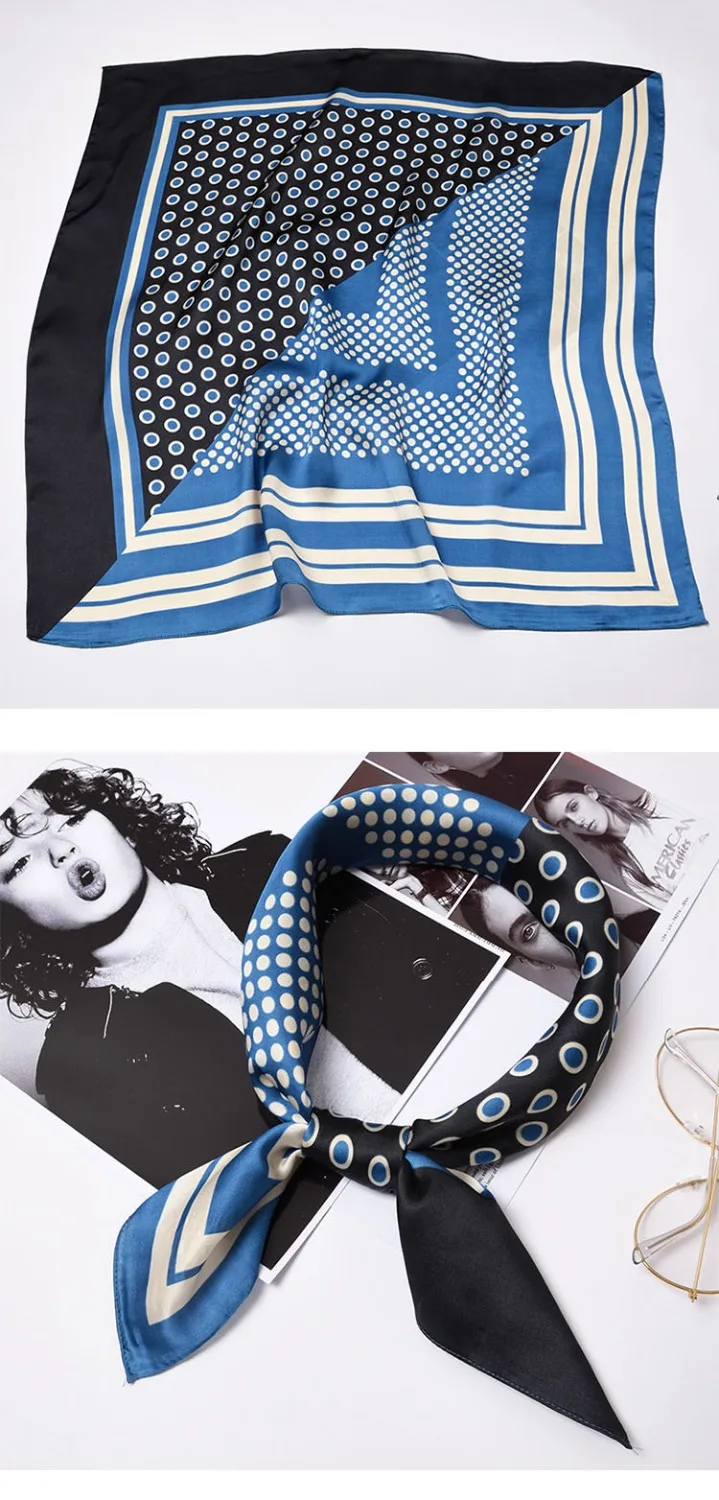 Yishine 70*70 CM Women Multifunction Polyester Silk Scarf Dots Patchwork Printed Satin Small Square Wraps Scarves Shawl
Yishine 70*70 CM Women Multifunction Polyester Silk Scarf Dots Patchwork Printed Satin Small Square Wraps Scarves Shawl