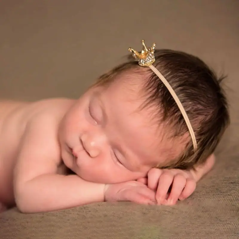 Baby Crown Headband Elastic Hair Band Rhinestone Glittering Fashion Cute Girls Newborn Photography Birthday Party Props
Baby Crown Headband Elastic Hair Band Rhinestone Glittering Fashion Cute Girls Newborn Photography Birthday Party Props