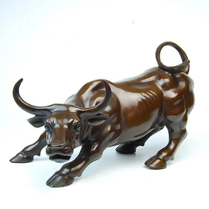 Bronze Sculpture Signed Original Stock Market Bull Handcrafted Figurine Figure cooking tools Decoration 100% Brass Bronze
Bronze Sculpture Signed Original Stock Market Bull Handcrafted Figurine Figure cooking tools Decoration 100% Brass Bronze
