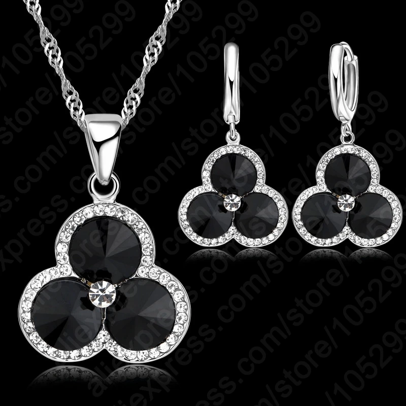 Free Shipping 925 Sterling Silver Shiny CZ Crystal Petal Shape Pendant Necklace + Dangle Earring For Woman Wedding Jewelry Sets
Free Shipping 925 Sterling Silver Shiny CZ Crystal Petal Shape Pendant Necklace + Dangle Earring For Woman Wedding Jewelry Sets