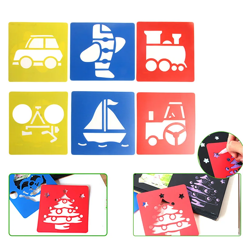 2018 New 6Pcs Plastic Picture Drawing Template Stencils Rulers Painting Kids DIY Baby Kids Child Gifts
2018 New 6Pcs Plastic Picture Drawing Template Stencils Rulers Painting Kids DIY Baby Kids Child Gifts