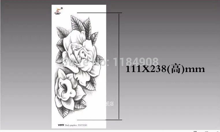 Temporary tattoos large flower arm fake transfer tattoo stickers hot sexy men women spray waterproof designs
Temporary tattoos large flower arm fake transfer tattoo stickers hot sexy men women spray waterproof designs