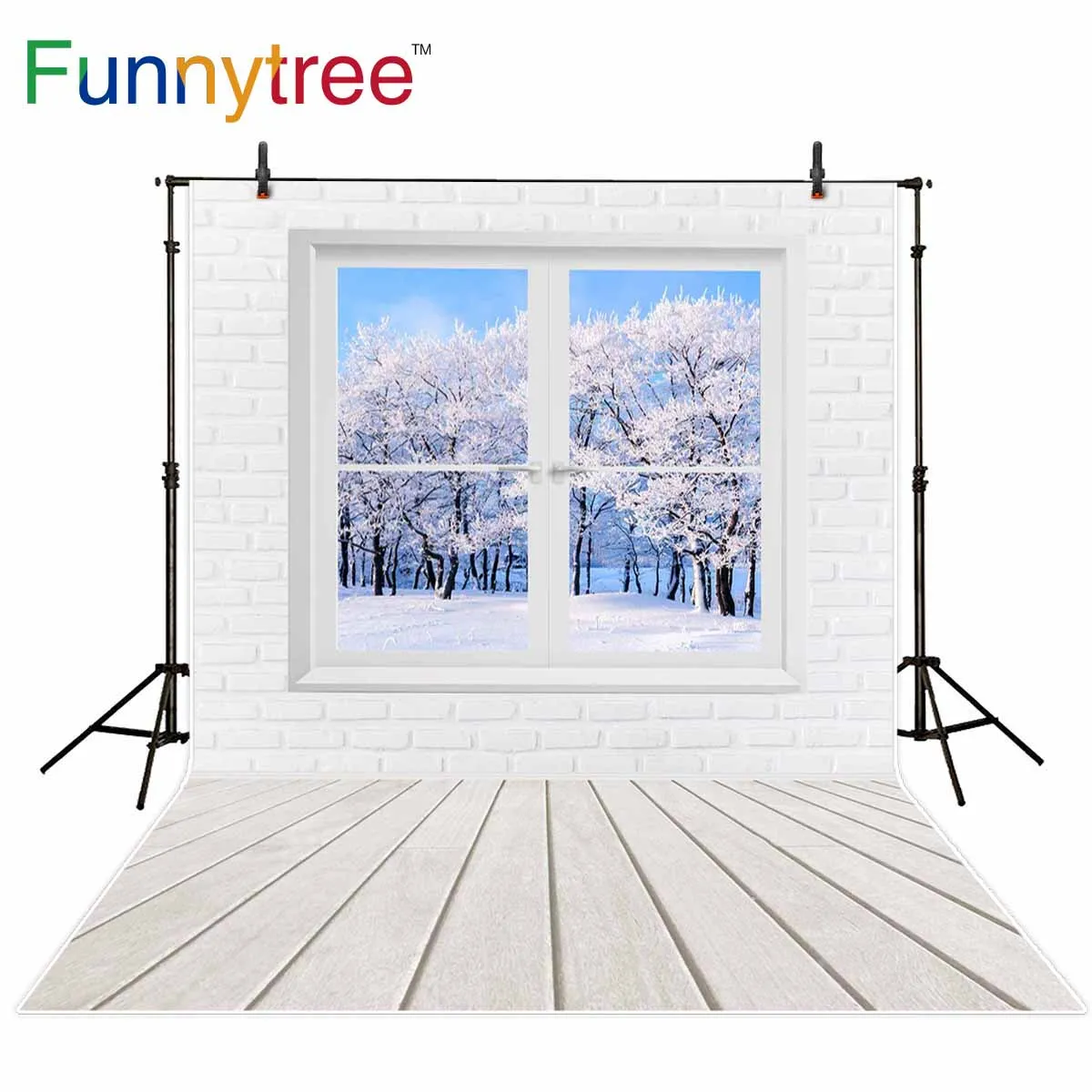 Фон для фотосъемки Funnytree Рождественский белый кирпичный окно Деревья Снег Зима деревянный пол фон для фотостудии
Фон для фотосъемки Funnytree Рождественский белый кирпичный окно Деревья Снег Зима деревянный пол фон для фотостудии