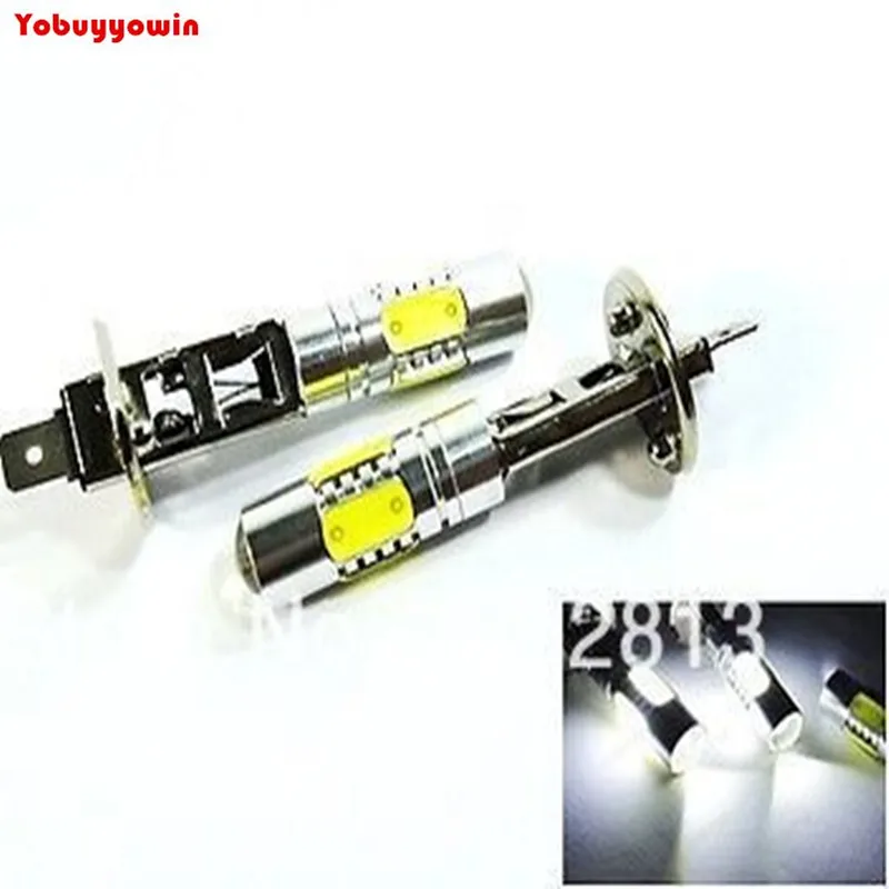 Free Shipping 2 Pcs H1 7.5W with lens SuperBright H1 Car Vehicle LED White Day Driving Fog Lamp
Free Shipping 2 Pcs H1 7.5W with lens SuperBright H1 Car Vehicle LED White Day Driving Fog Lamp