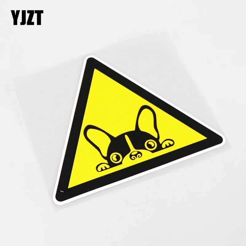 YJZT 13.7CM*11.3CM Funny Car Styling French Bulldog PVC Car Sticker Waterproof Decal 13-1027
YJZT 13.7CM*11.3CM Funny Car Styling French Bulldog PVC Car Sticker Waterproof Decal 13-1027