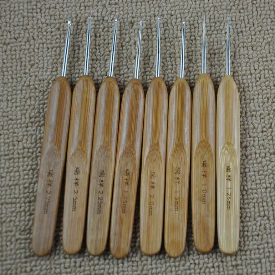 Sewing Tools & Accessory A set of 8 crochet sweater knitting tools Fine bamboo handle crochet 61112
Sewing Tools & Accessory A set of 8 crochet sweater knitting tools Fine bamboo handle crochet 61112