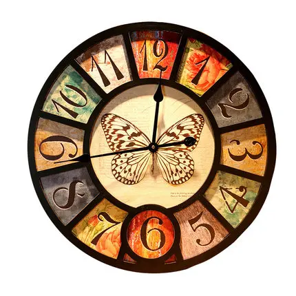 Vintage clocks creative restaurant clocks Sitting room quiet antique clock household bedroom widgets
Vintage clocks creative restaurant clocks Sitting room quiet antique clock household bedroom widgets