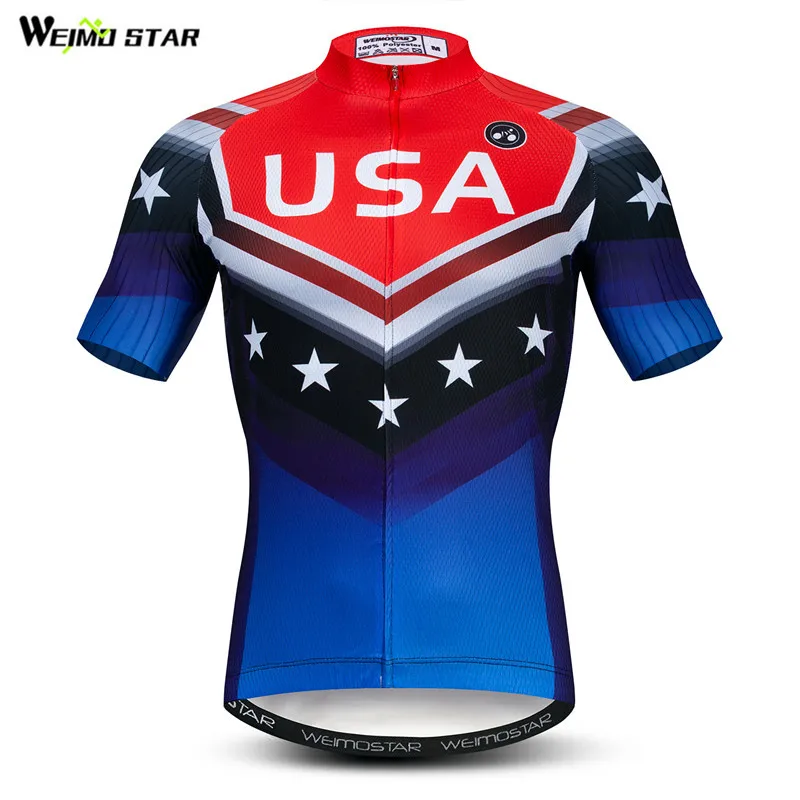 Weimostar Team USA Cycling Jersey Men 2019 Pro Bicycle Clothing Summer Short Sleeve MTB Bike Jersey Cycling Wear Camisa Ciclismo
Weimostar Team USA Cycling Jersey Men 2019 Pro Bicycle Clothing Summer Short Sleeve MTB Bike Jersey Cycling Wear Camisa Ciclismo