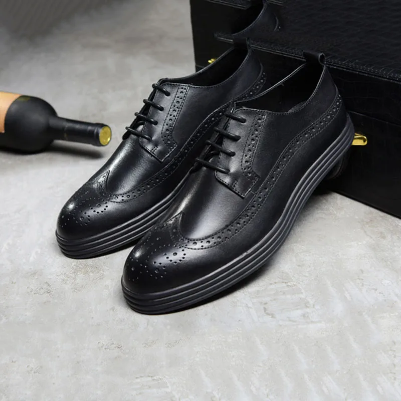 men casual shoes Leisure Genuine Leather thick bottom cowhide spring autumn breathable sneaker fashion bullock Business Mens
men casual shoes Leisure Genuine Leather thick bottom cowhide spring autumn breathable sneaker fashion bullock Business Mens
