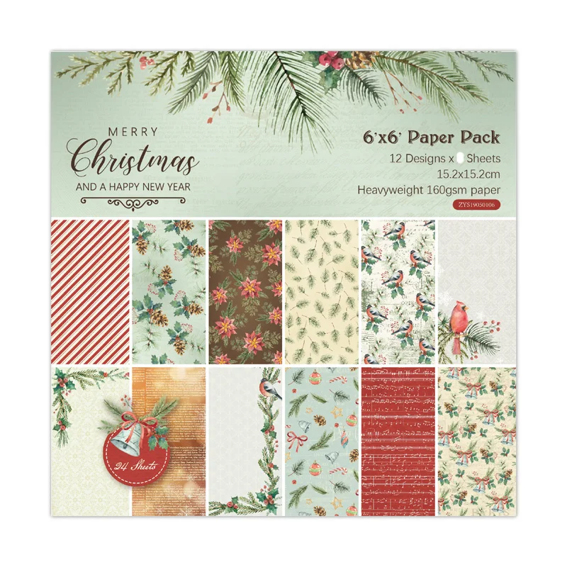 KLJUYP 12 Sheets Merry Christmas Scrapbooking Pads Paper Origami Art Background Paper Card Making DIY Scrapbook Paper Craft
KLJUYP 12 Sheets Merry Christmas Scrapbooking Pads Paper Origami Art Background Paper Card Making DIY Scrapbook Paper Craft