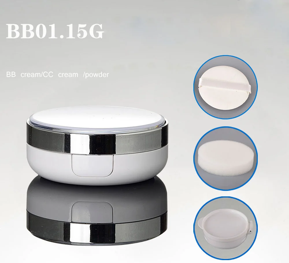 1PCS 15g 2015 new South Korea air cushion BB cream jar CC creams foundation liquid pressed powder jars DLY
1PCS 15g 2015 new South Korea air cushion BB cream jar CC creams foundation liquid pressed powder jars DLY