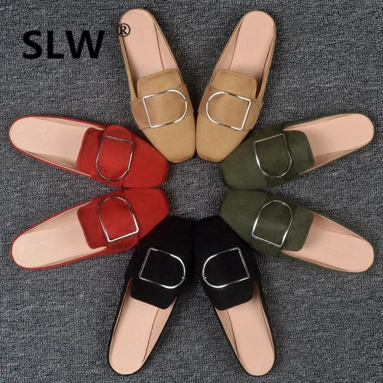 metal decorate lazy shoes women flat low heel mule slides spring large size 34-43 casual shoes woman summer dress party shoes
metal decorate lazy shoes women flat low heel mule slides spring large size 34-43 casual shoes woman summer dress party shoes