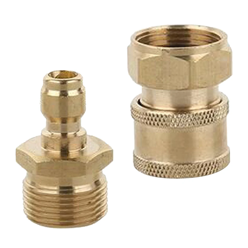 2pcs M22 Male & M22 Female Set Quick Coupler Garden Hose Adaptor for Home Garden Outdoor Living Improvement
2pcs M22 Male & M22 Female Set Quick Coupler Garden Hose Adaptor for Home Garden Outdoor Living Improvement
