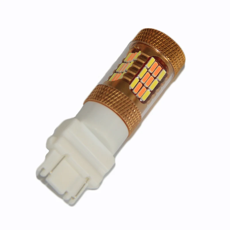 2PCS 3157 T25 54SMD 4014 LED Car Dual Color Cold White / Amber Switchback LED Turn Signal Light Tail Brake Bulbs Lights DRL 12V
2PCS 3157 T25 54SMD 4014 LED Car Dual Color Cold White / Amber Switchback LED Turn Signal Light Tail Brake Bulbs Lights DRL 12V