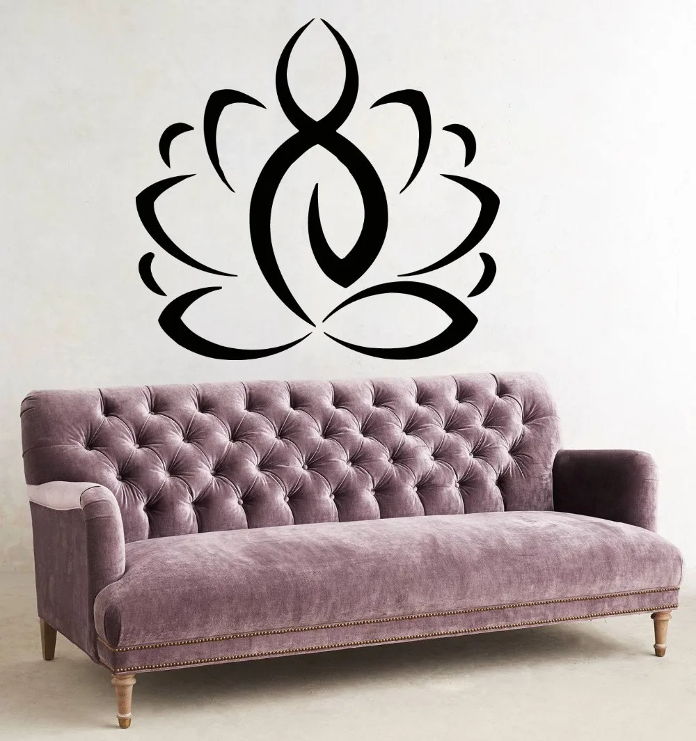 New Religion Vinyl Wall Decal Sport Yoga Lotus Flower Gym Murals Art Wall Sticker Room Removeable Sticker Home Decoration
New Religion Vinyl Wall Decal Sport Yoga Lotus Flower Gym Murals Art Wall Sticker Room Removeable Sticker Home Decoration