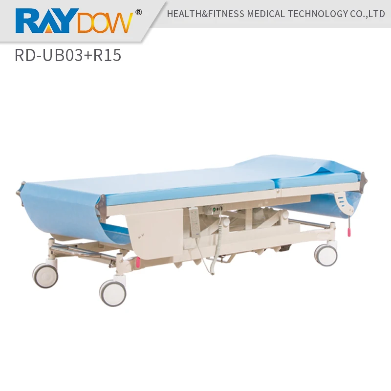 RD-UB03 + R15 raydow авто изменение Бумаги медицинской массажная кровать с 4 ролики |