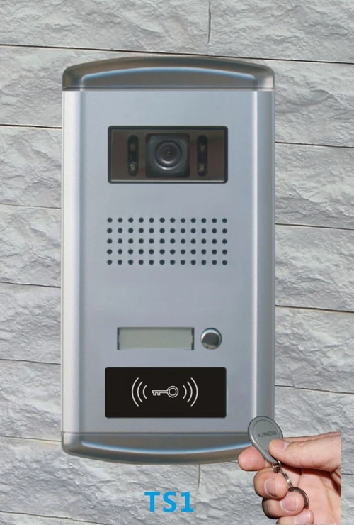 ZHUDELE Высокое качество 7 "цветной TFT LCD монитор видео домофон система