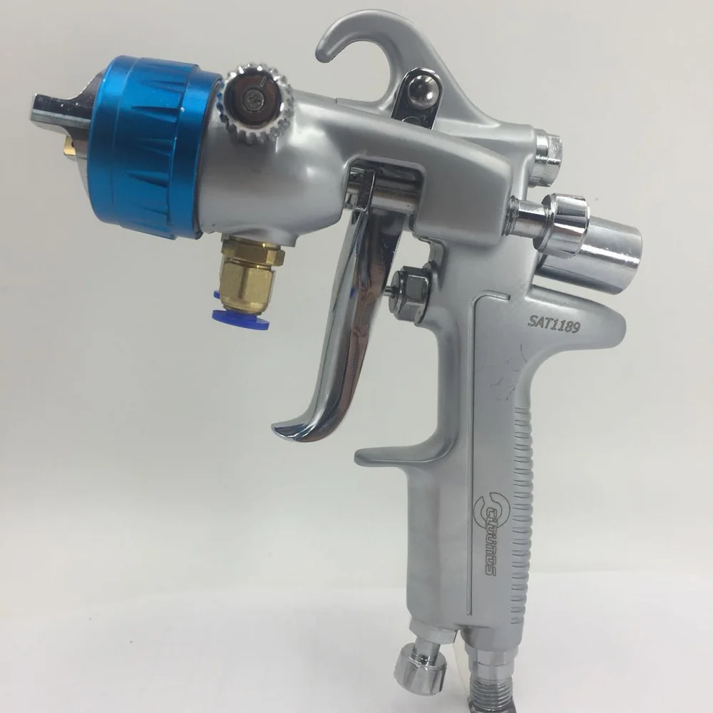 SAT1189 Pro Dual Action 1.3 Airbrush Air Paint Art Power Tools High Pressure Air Double Nozzle Spray Paint Gun for Nano Chrome
SAT1189 Pro Dual Action 1.3 Airbrush Air Paint Art Power Tools High Pressure Air Double Nozzle Spray Paint Gun for Nano Chrome