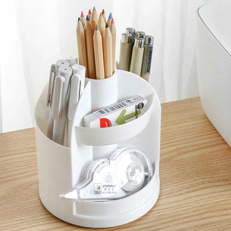 Creative Pen Holder Desktop Plastic Divider Holder Multi-functional Storage Box Office Supplies Student Stationery Storage Box
Creative Pen Holder Desktop Plastic Divider Holder Multi-functional Storage Box Office Supplies Student Stationery Storage Box