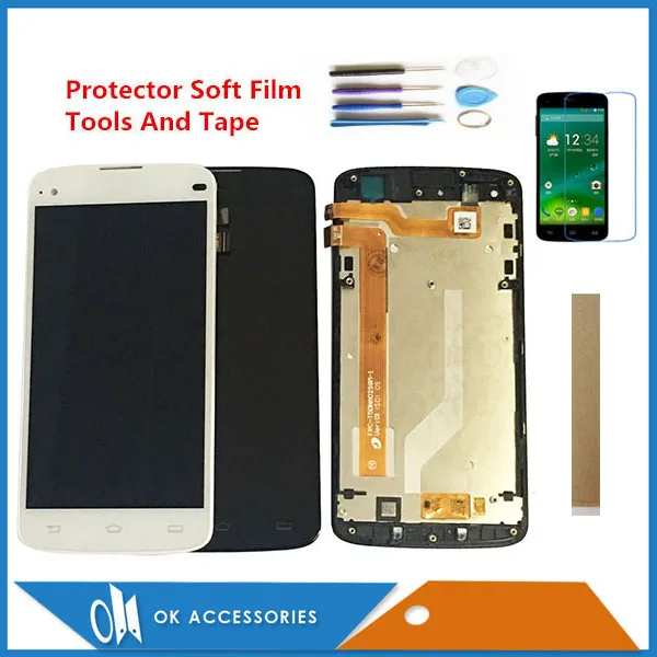 With Frame 5.0 Inch For Philips Xenium i908 LCD Display With Touch Screen Digitizer Assembly High Quality Black White With Kits
With Frame 5.0 Inch For Philips Xenium i908 LCD Display With Touch Screen Digitizer Assembly High Quality Black White With Kits