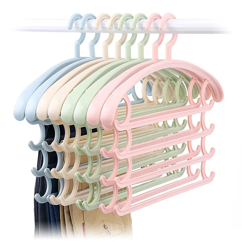 1PC Wide Shoulder Clothes Hanger Non -Slip Four -Layer Pants Rack Multifunctional Hanging Pants Drying Racks Space Saving
1PC Wide Shoulder Clothes Hanger Non -Slip Four -Layer Pants Rack Multifunctional Hanging Pants Drying Racks Space Saving