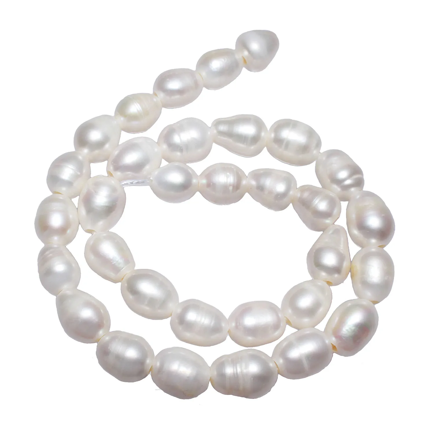 Cultured Potato Freshwater Pearl Beads Natural White 10-11mm Approx 2.5mm Sold Per 15 Inch Strand
Cultured Potato Freshwater Pearl Beads Natural White 10-11mm Approx 2.5mm Sold Per 15 Inch Strand