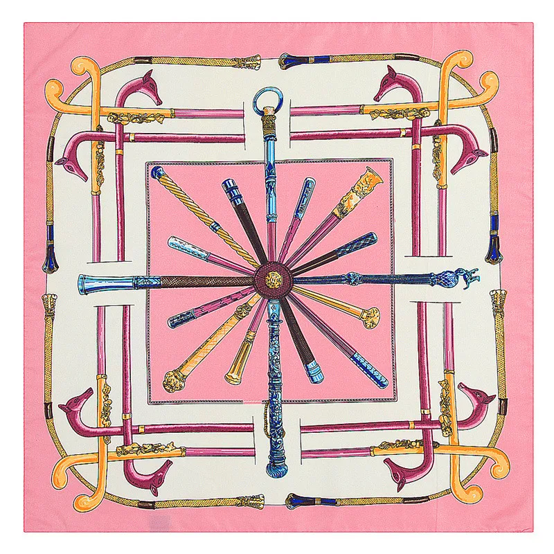 60cm*60cm 2021 New Fashion Cannes And Knobs Women Luxury Brand Twill Silk Scarf Print Small Square Scarves Hijab Headband
60cm*60cm 2021 New Fashion Cannes And Knobs Women Luxury Brand Twill Silk Scarf Print Small Square Scarves Hijab Headband