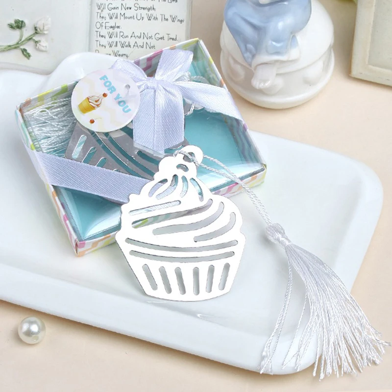 50PCS Wedding Cupcake Design Bookmark Bridal Baby Shower Favors and Gift For Guest FREE SHIPPING
50PCS Wedding Cupcake Design Bookmark Bridal Baby Shower Favors and Gift For Guest FREE SHIPPING