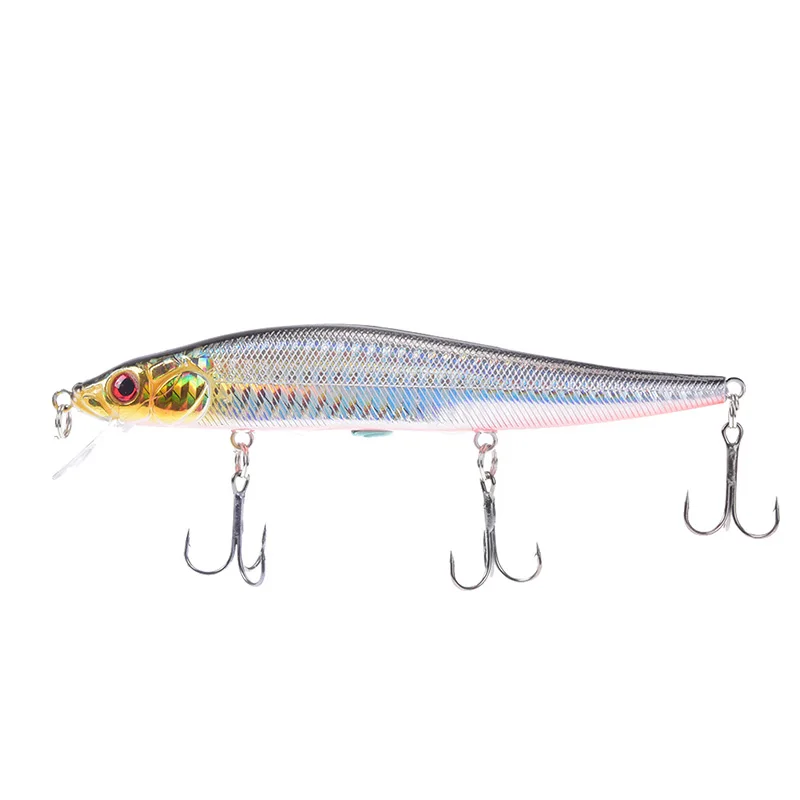 Fishing Tackle Wobbler 14cm/23g Fishing Lure Minnow Hard Bait With Three Fishing Hooks 3D Eyes Crankbait
Fishing Tackle Wobbler 14cm/23g Fishing Lure Minnow Hard Bait With Three Fishing Hooks 3D Eyes Crankbait
