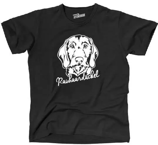 Cotton T-Shirt Fashion T Shirt TWILPORT T-Shirt RAUHAARDACKEL Portrait Hund Hunde WILSIGNS Siviwonder Tee Shirt
Cotton T-Shirt Fashion T Shirt TWILPORT T-Shirt RAUHAARDACKEL Portrait Hund Hunde WILSIGNS Siviwonder Tee Shirt
