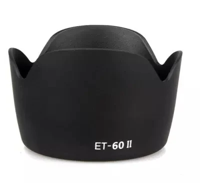 ET-60II ET60II flower shape Petal Buckle camera Lens Hood for C EF 75-300MM F/4-5.6 III EF-S 55-250MM F/4-5.6 IS
ET-60II ET60II flower shape Petal Buckle camera Lens Hood for C EF 75-300MM F/4-5.6 III EF-S 55-250MM F/4-5.6 IS