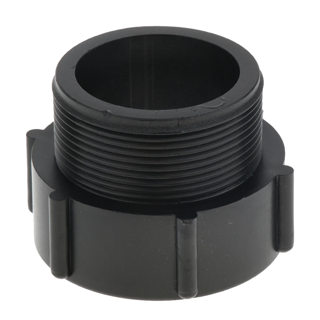 Пластиковый 2 дюймовый IBC Tote Valve Adapter Tank Fitting для шланга DN50 BSP от грубой до тонкой