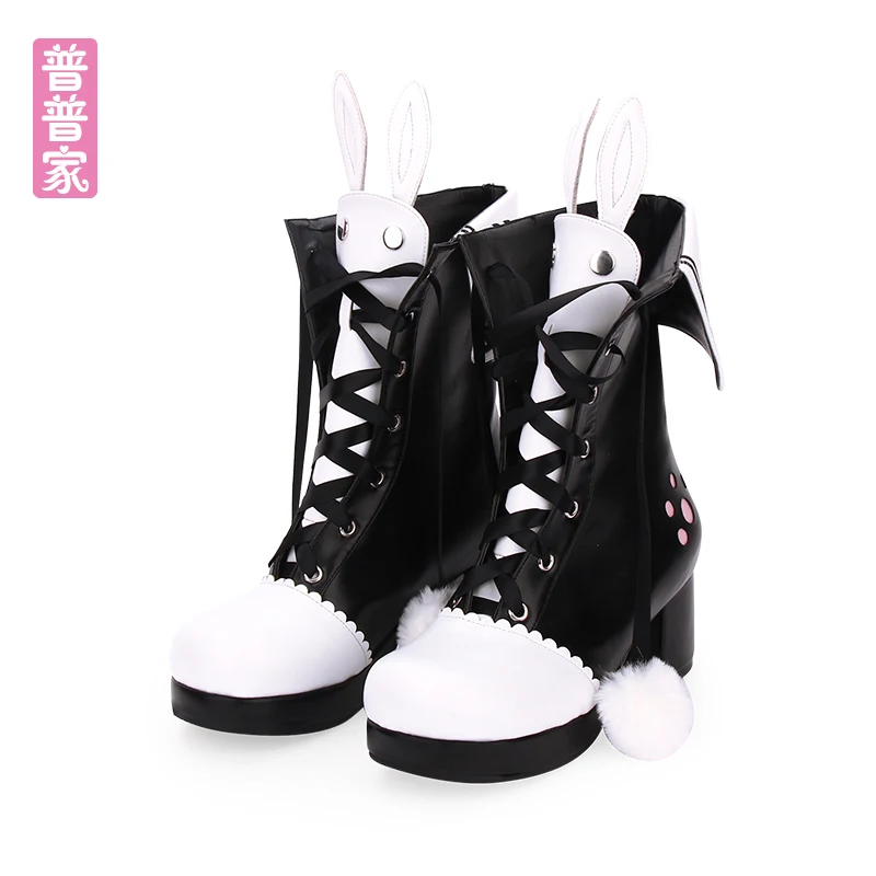 Princess sweet punk shoes Original winter lace Lapel embroidered rabbit ears with Lolita boots lovely fashion women pu902
Princess sweet punk shoes Original winter lace Lapel embroidered rabbit ears with Lolita boots lovely fashion women pu902