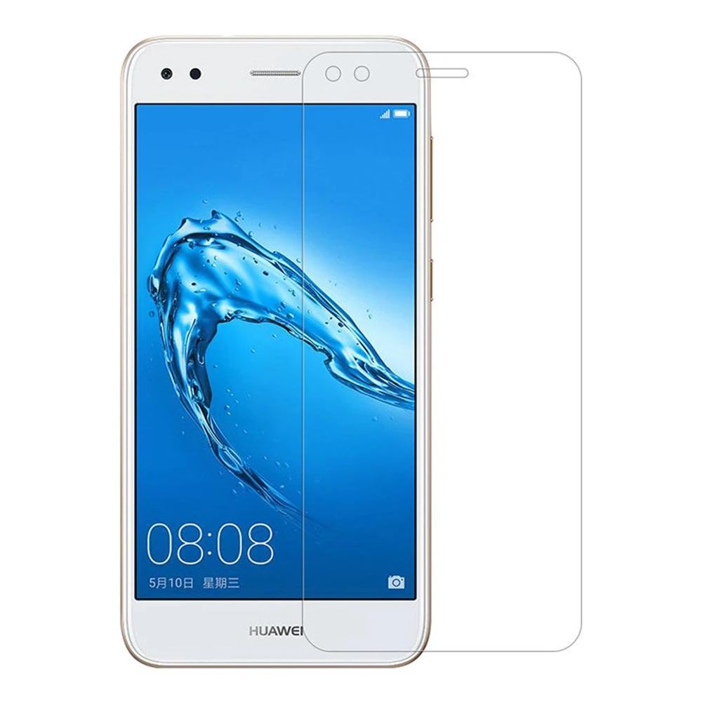 Защита экрана для Huawei P9 Lite Mini 2.5D 9H закаленное стекло Y6 Pro 2017 Enjoy 7 Передняя HD пленка |