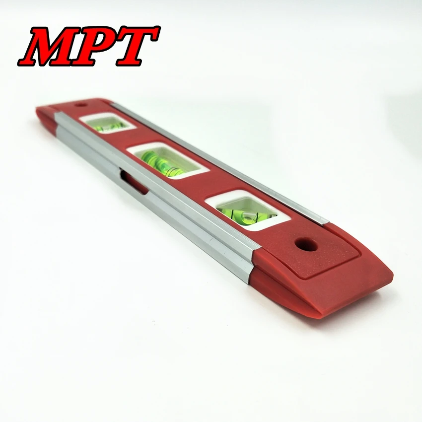 Mini Spirit Level Bubbles Horizontal Ruler 9''/22.5cm with three vial 45 90 180 | Инструменты