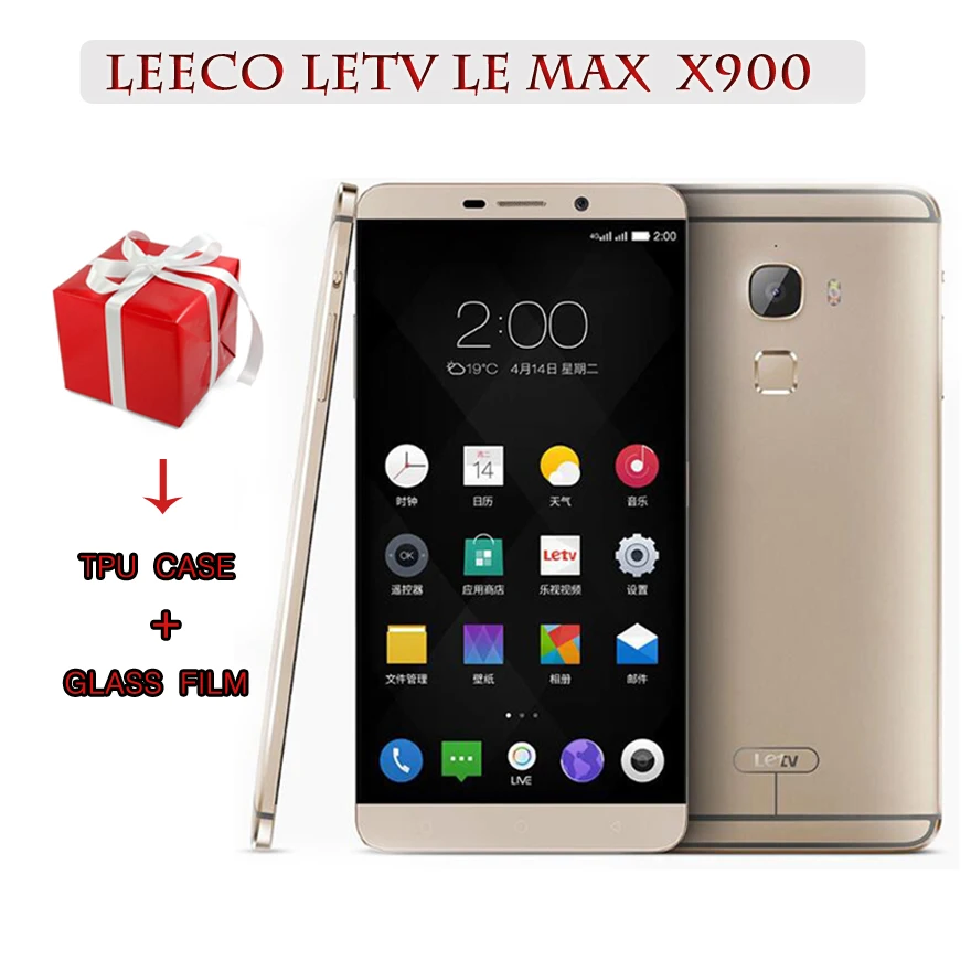 Оригинальный LeEco Letv Le Max X900 Восьмиядерный процессор Snapdragon 810 NFC 4 Гб ОЗУ 128 ПЗУ