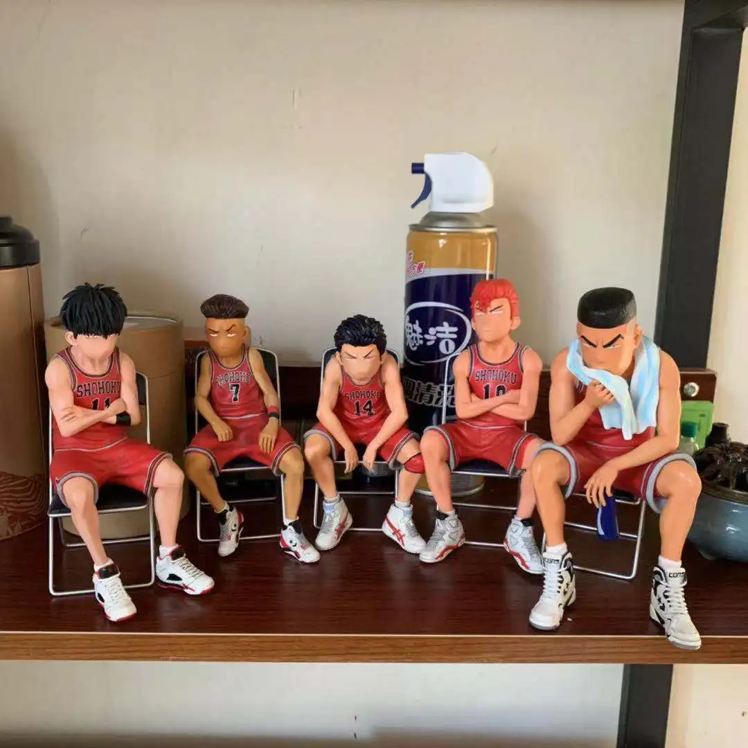 SLAM DUNK Shohoku Basketball Player Anime Figure Doll Hanamichi Sakuragi Rukawa Kaede Model T30
SLAM DUNK Shohoku Basketball Player Anime Figure Doll Hanamichi Sakuragi Rukawa Kaede Model T30