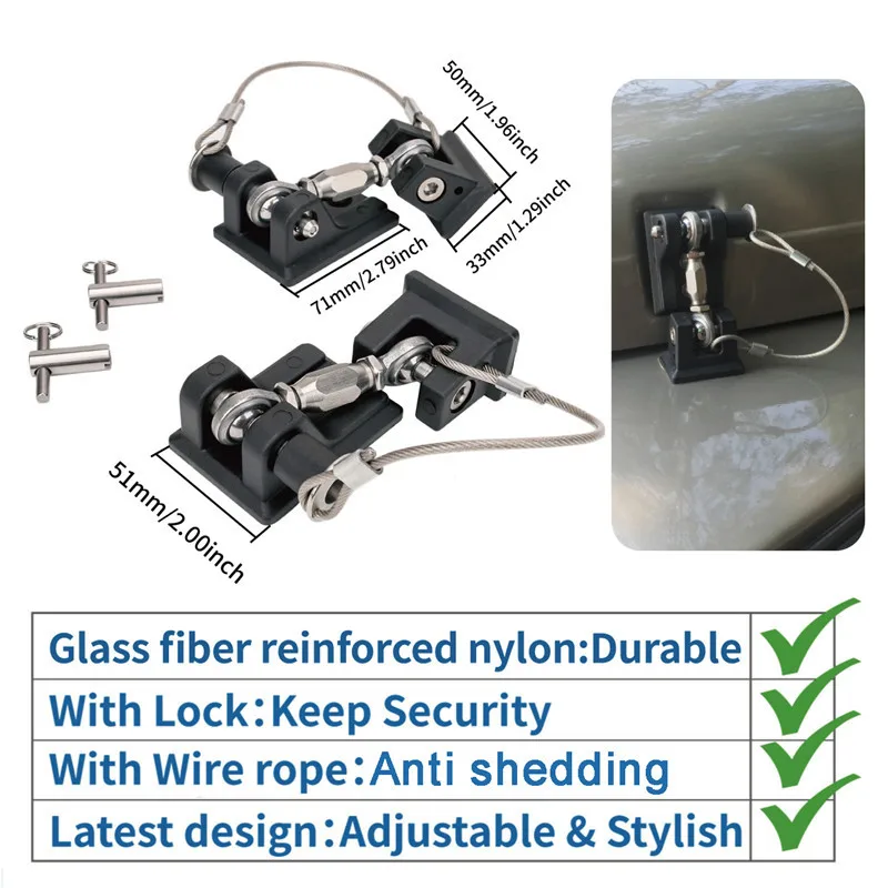 WISENEGAR Billet Engine Bonnet Cover Pin Hood Lock Latch Catch Bracket Buckle For Jeep Wrangler TJ 1997-2006 Anti Thief Holder /
WISENEGAR Billet Engine Bonnet Cover Pin Hood Lock Latch Catch Bracket Buckle For Jeep Wrangler TJ 1997-2006 Anti Thief Holder /